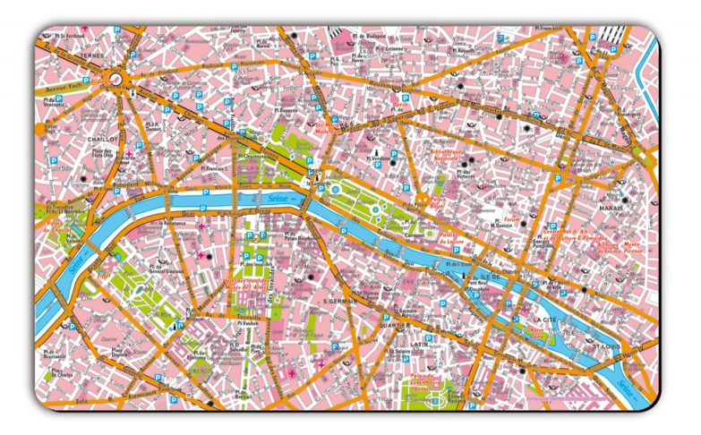 broodplank plattegrond Parijs