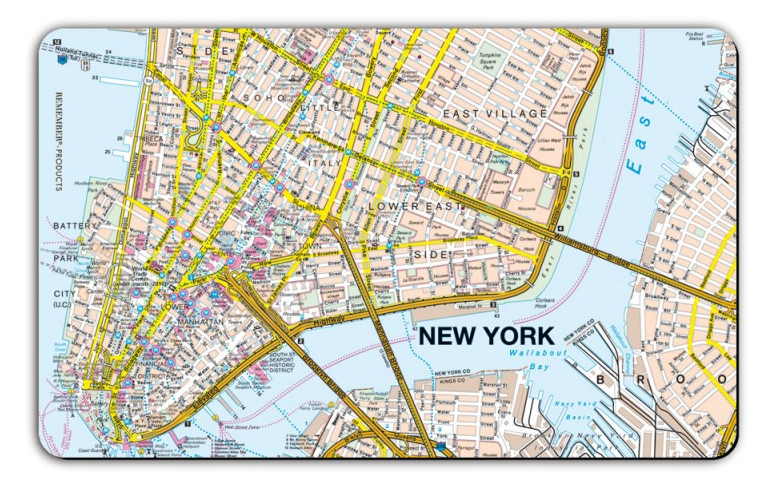 broodplank plattegrond New York