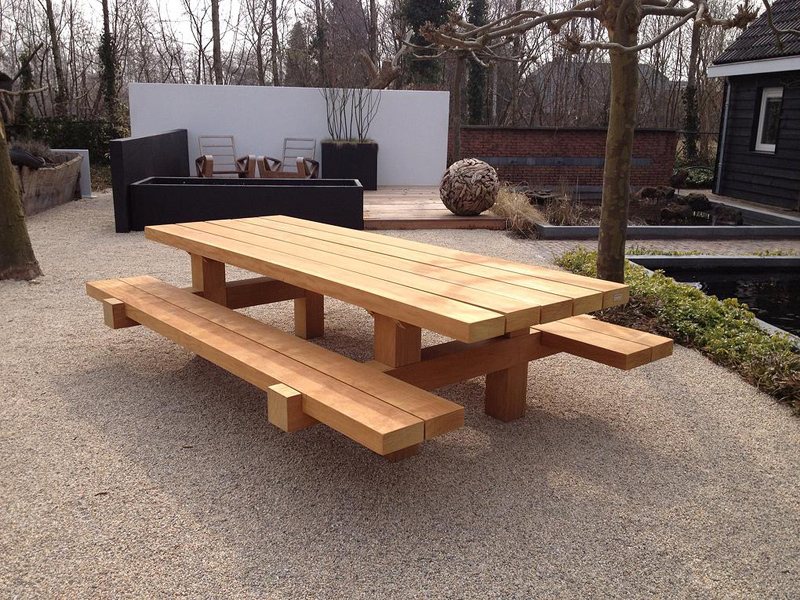 Stoere houten tafels - Inspiraties - ShowHome.nl