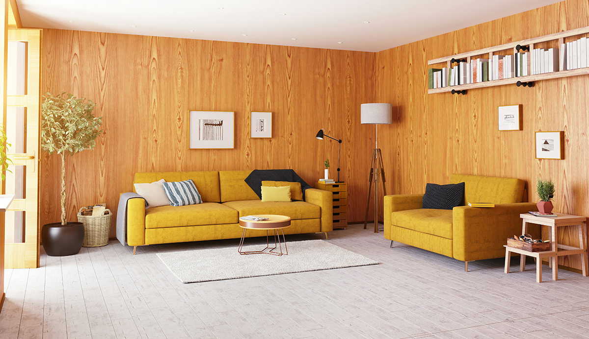 jaren 70 interieur