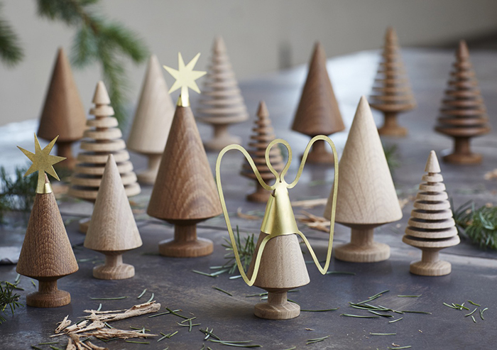 Er is behoefte aan Afleiden voelen Kerstdecoratie – houten kerstboompjes - Inspiraties - ShowHome.nl