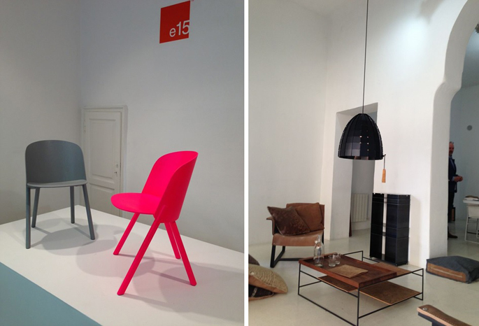 Neon stoel Milaan designweek 2013