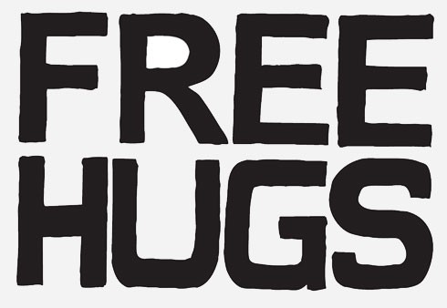 Ode aan thuis Free hugs